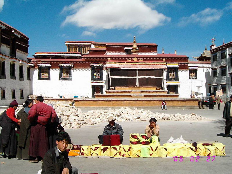 西藏图片：一不小心走川藏--拉萨街景5