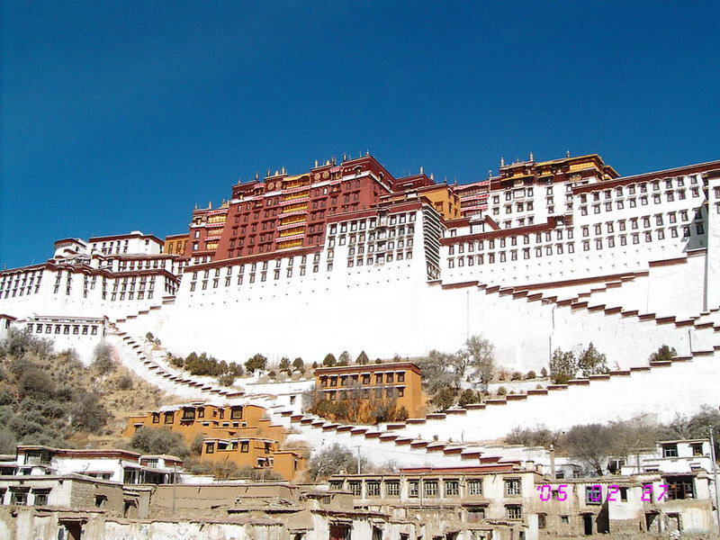 西藏图片：一不小心走川藏--拉萨布达拉宫2