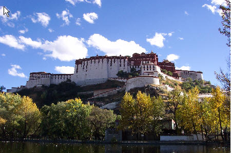 西藏图片：布达拉背影