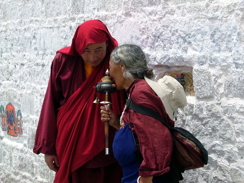 西藏图片：交流