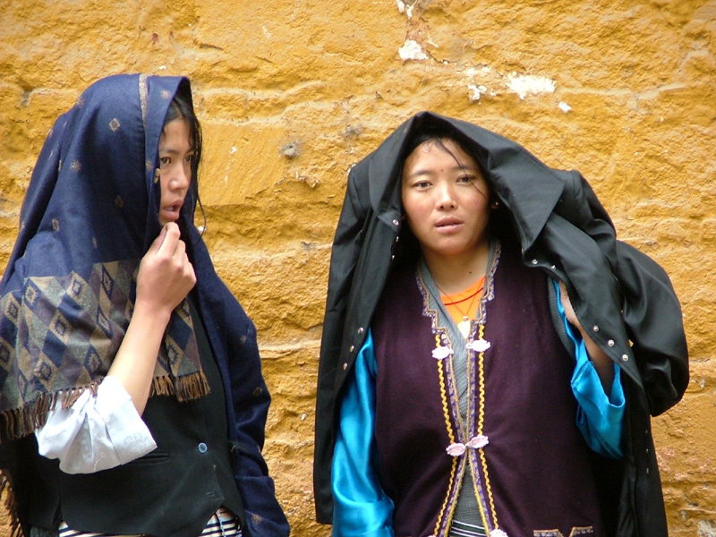 西藏图片：西藏妇人