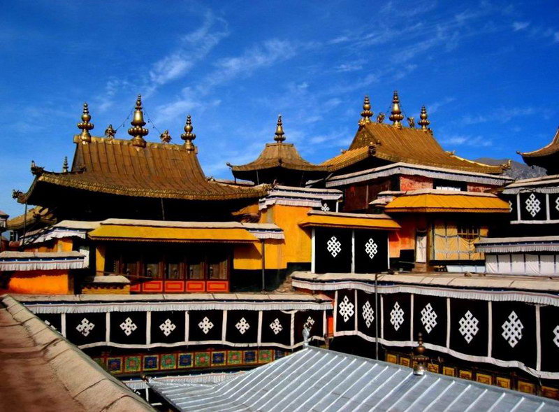 西藏照片：金顶