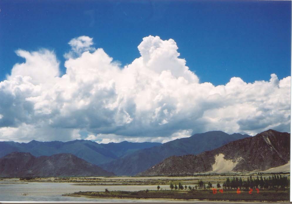 西藏照片：拉萨河