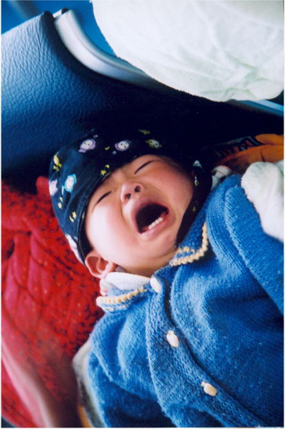 西藏照片：2004.5.15日，拉萨机场、西南航的不人道
