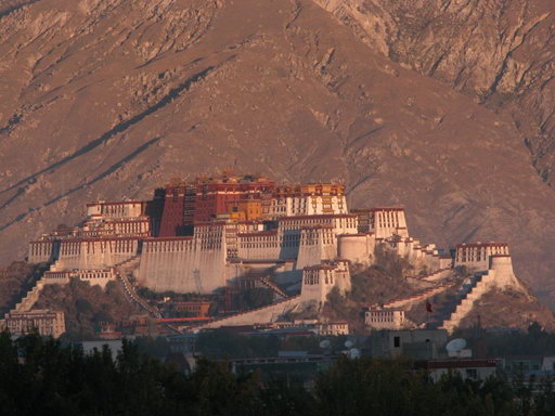 西藏照片：布达拉的早晨