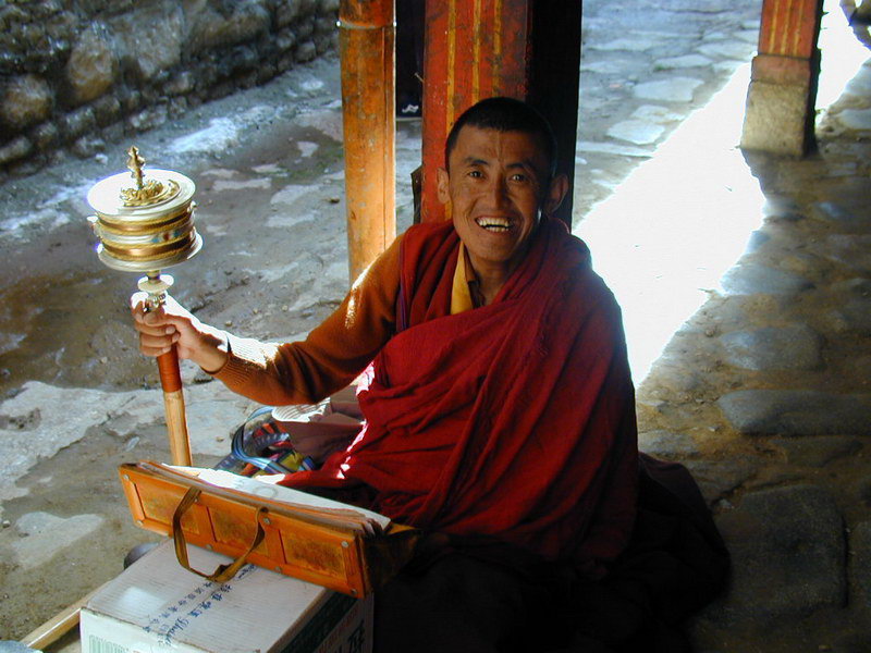 西藏照片：小昭寺喇嘛