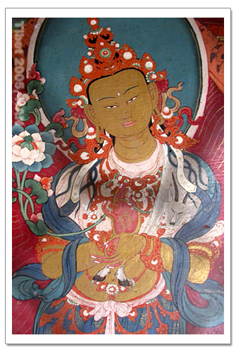 照片：藏行记之江孜：白居寺的壁画（3）