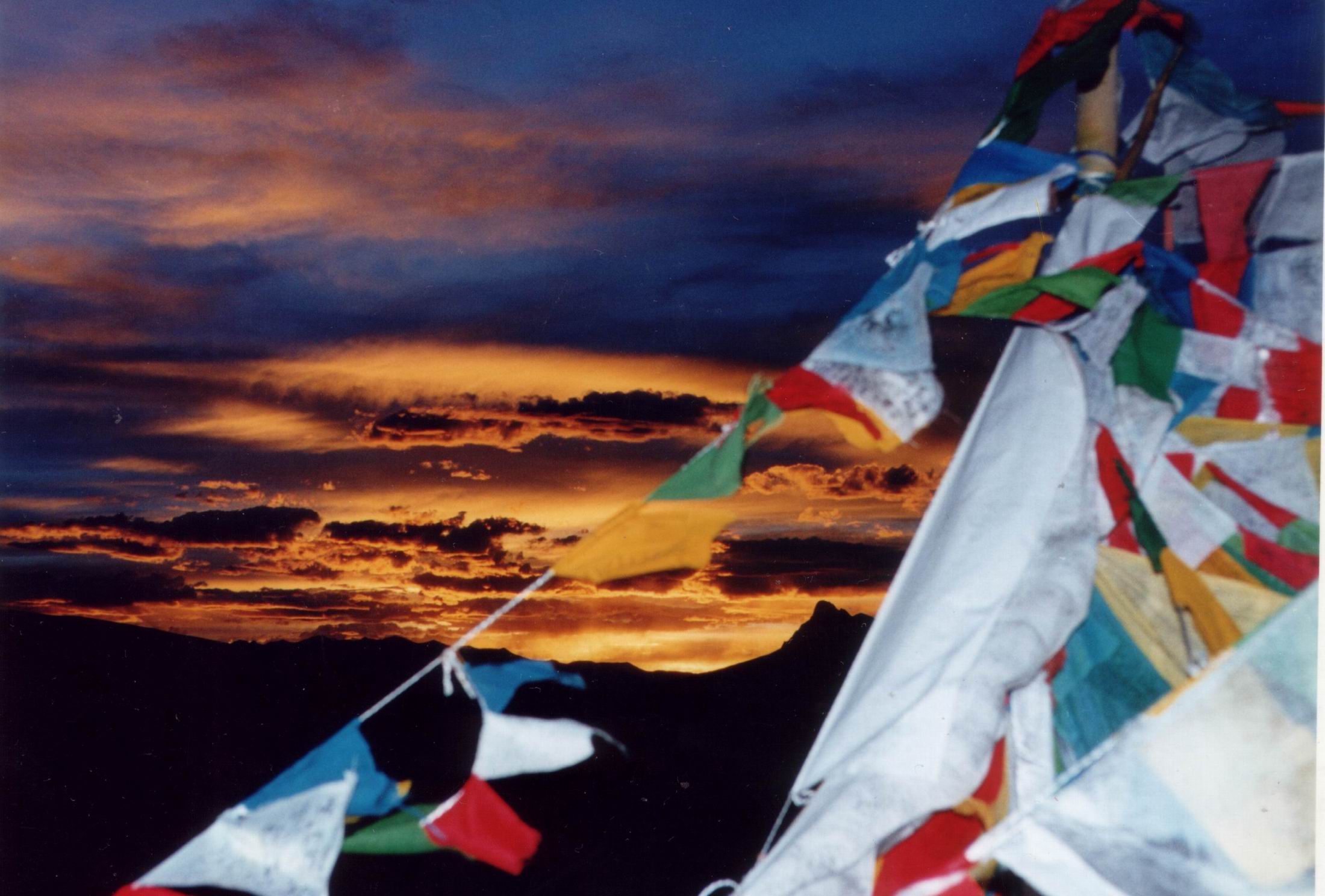 西藏旅行照片：阿里-晚霞