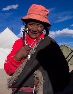 西藏旅行照片：阿里-帕羊老奶奶
