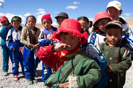 西藏旅行照片：阿里-阿里的孩子
