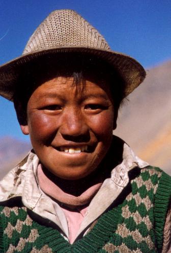 西藏旅行照片：阿里-羞涩的灿烂男人篇(未来版).