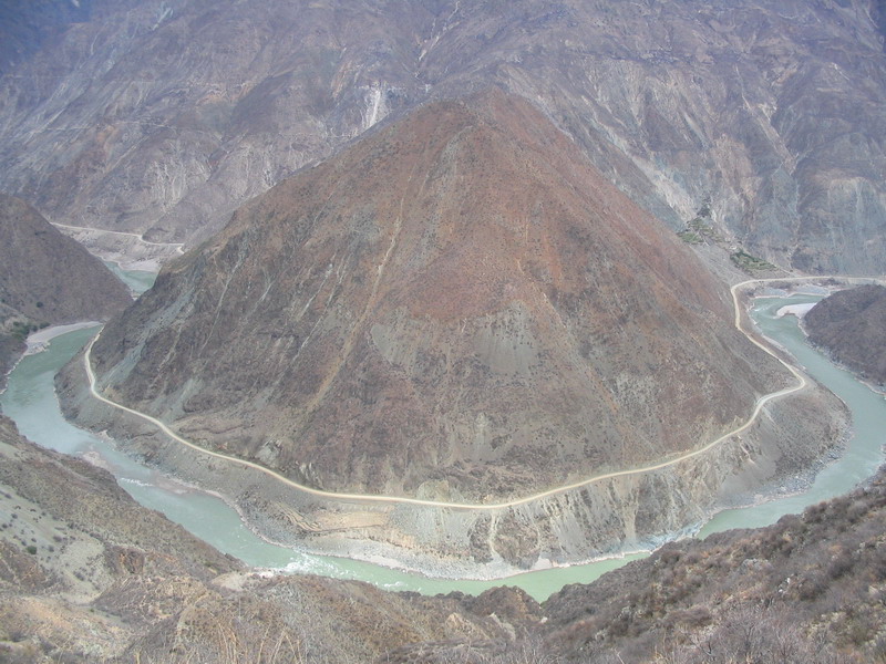 西藏旅行照片：阿里-金沙江大拐弯