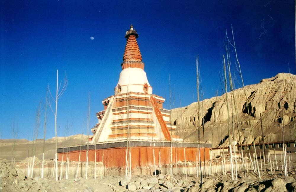 西藏旅行照片：阿里-托林寺塔