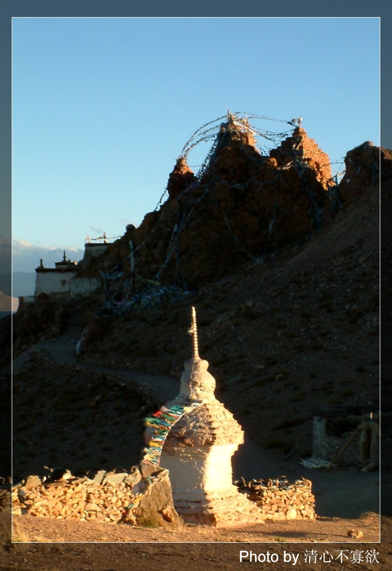 西藏旅行照片：阿里-玛旁雍错基乌寺