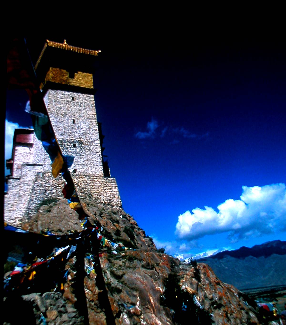照片：抱歉，传说中西藏第一座宫殿-3