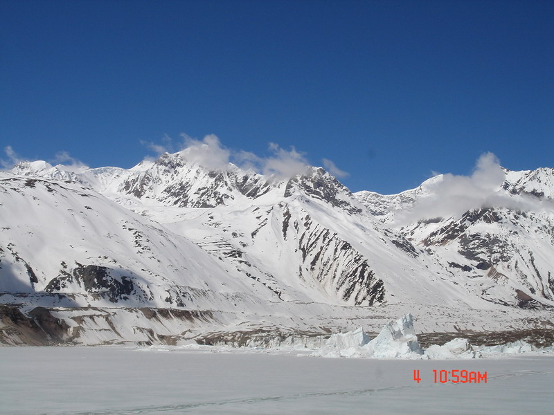 西藏林芝图片：来古冰川