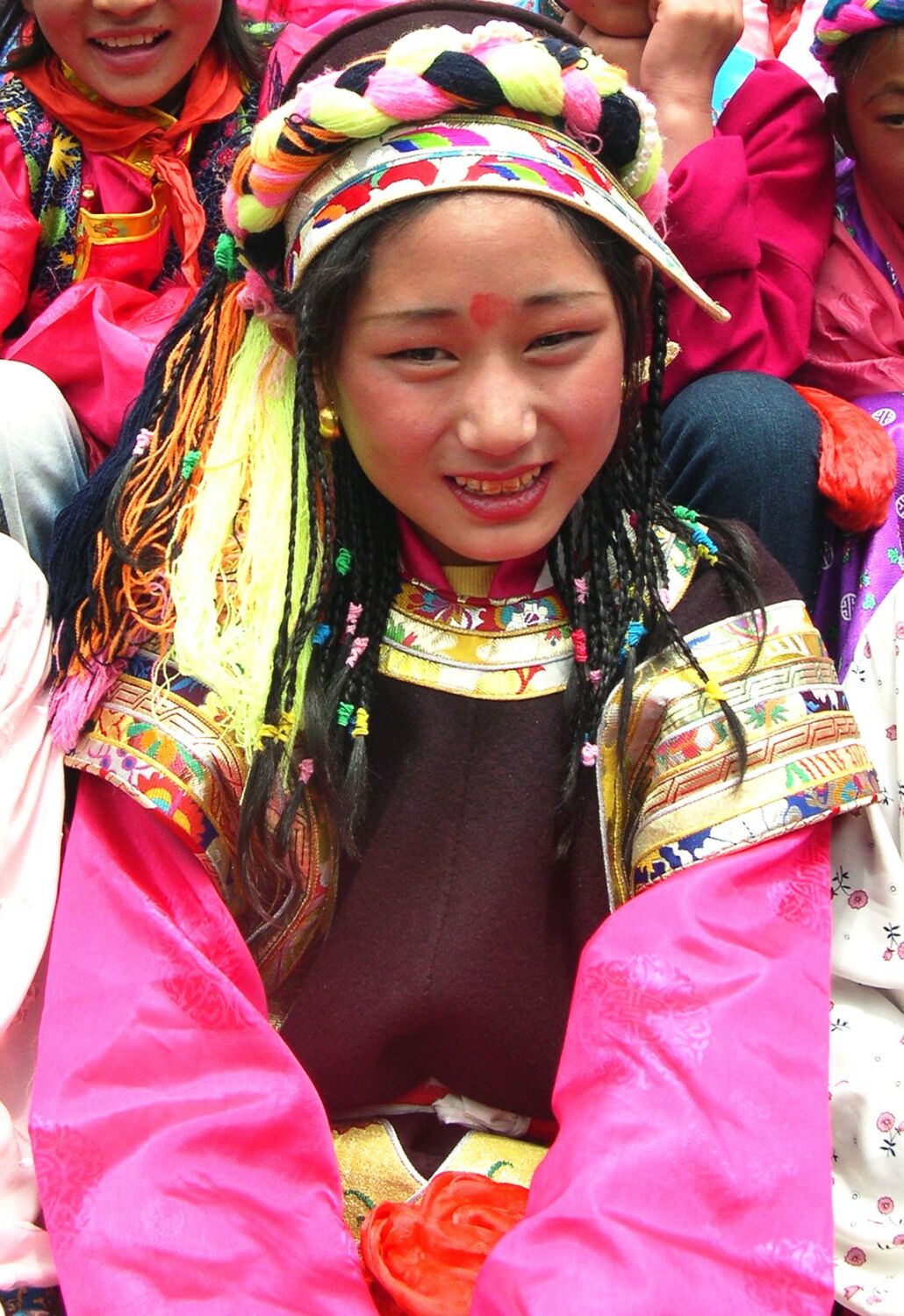 西藏林芝图片：波密美女2